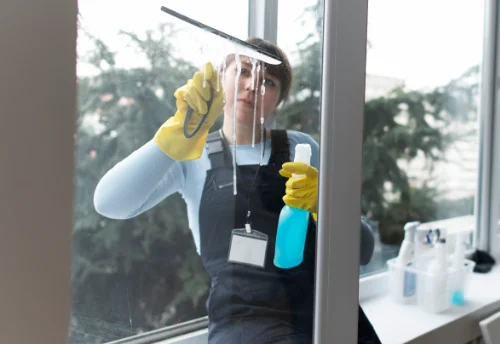 Nettoyage de vitres intérieures et extérieures au Loroux-Bottereau